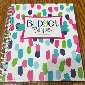 NEW Budget Binder by Reminder Binder Colorful Planner Calendar (non dated) Dots